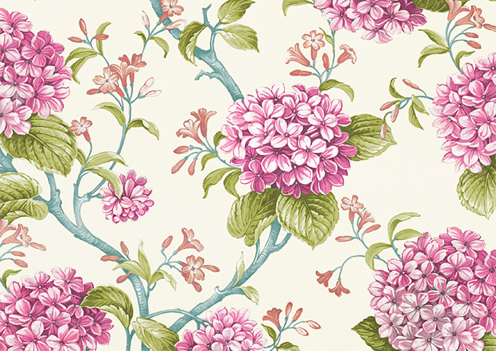 Bouquet Velvet, Wild Rose - Motorised Roman Blind - Image 7